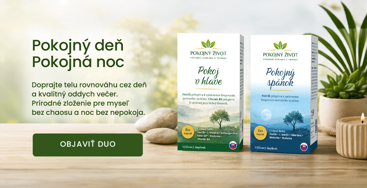 Pokojný deň. Pokojná noc.