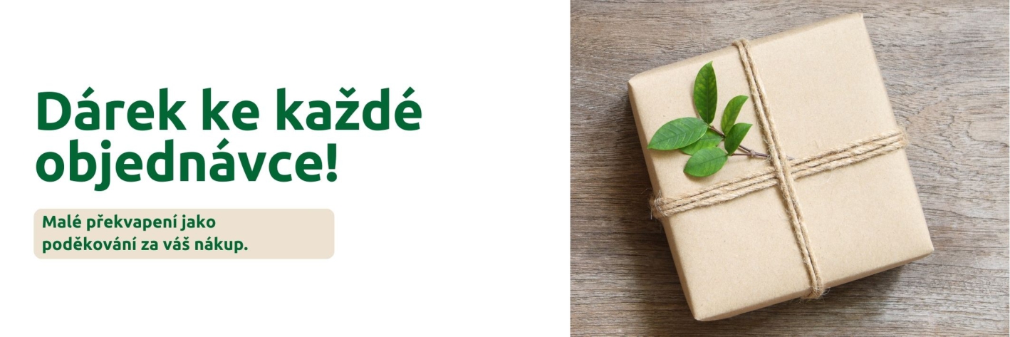 Dárek ke každé objednávce