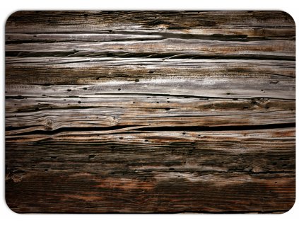 staré dřevěné prkno se suky v hnědém odstínu