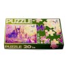 Krabička dětské puzzle kouzelný zámek a princezny – balení 20 dílků