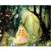 Dětské puzzle Lesní princezna 20 dílků – pohádkový les s princeznou