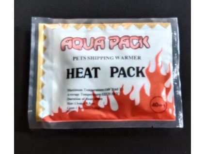Het pack 40 hod.  Heat pack 40 hod.