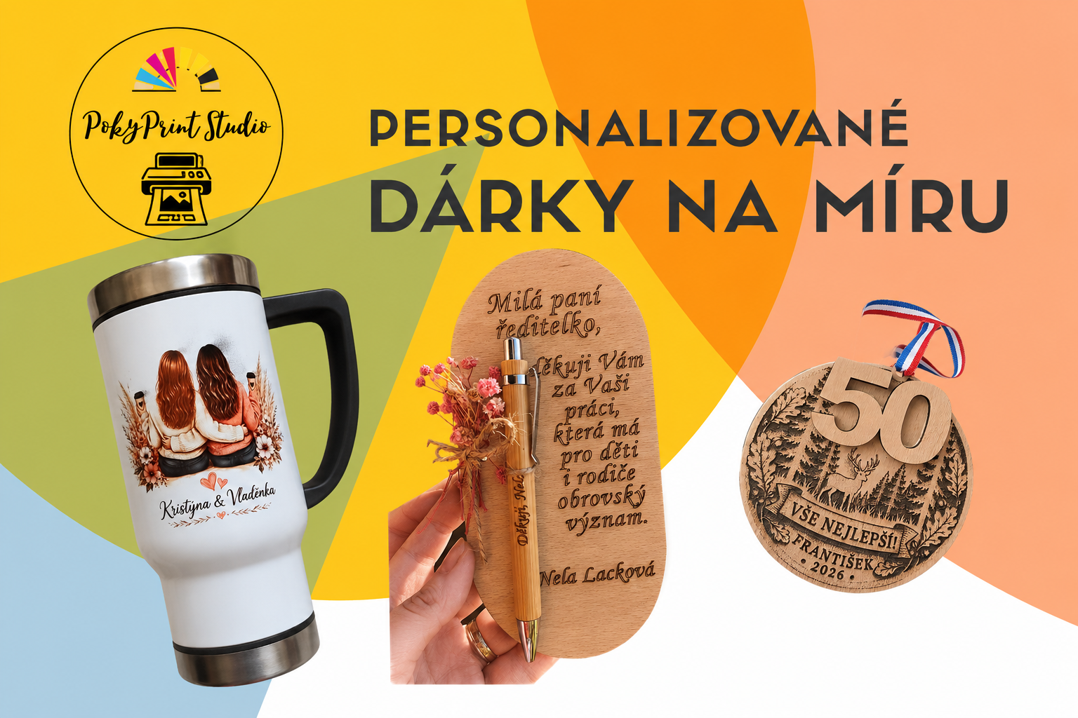 Dřevěná medaile