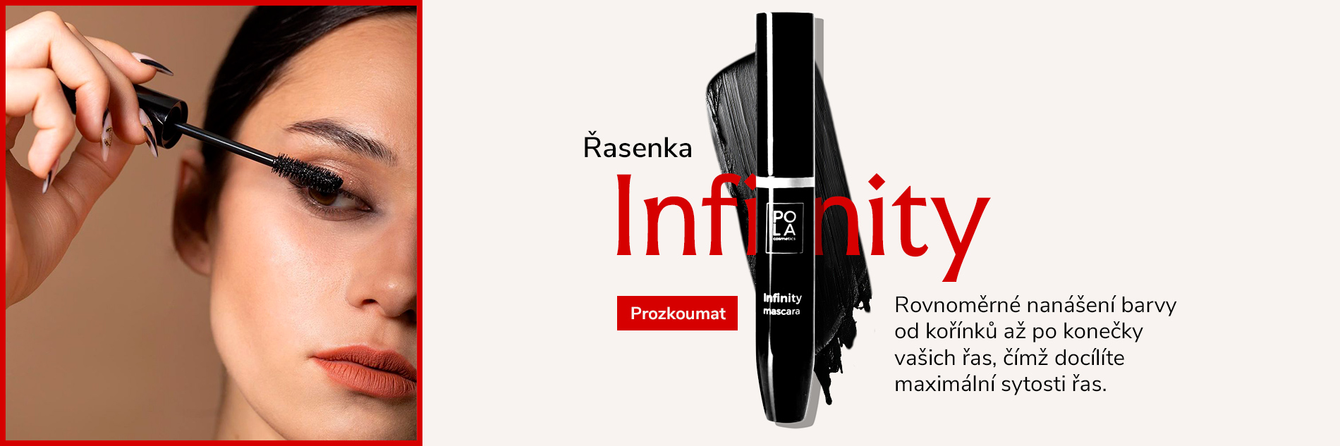 Řasenka Infinity