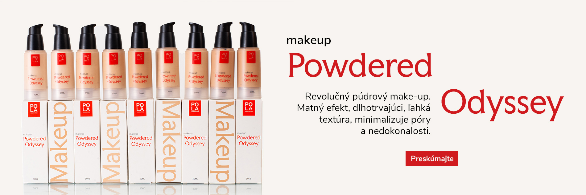Powdered Odyssey Makeup