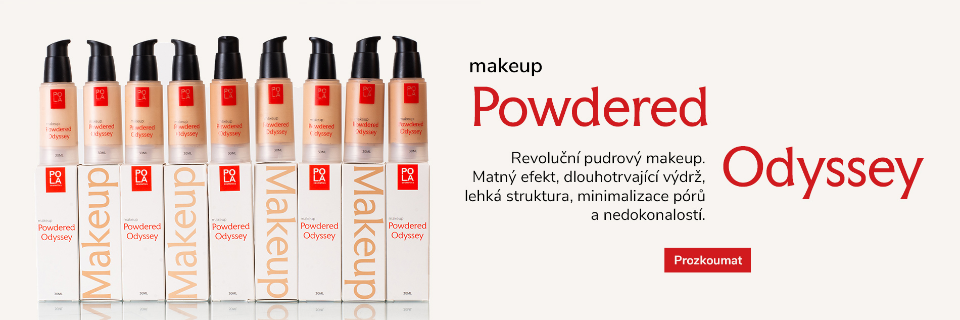 Powdered Odyssey Makeup