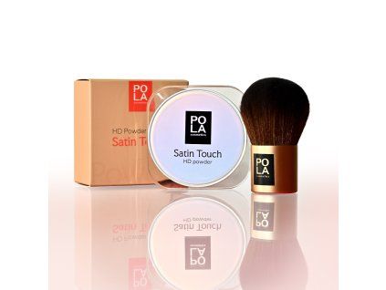 Štetec Kabuki G1 a Satin Touch - HD puder