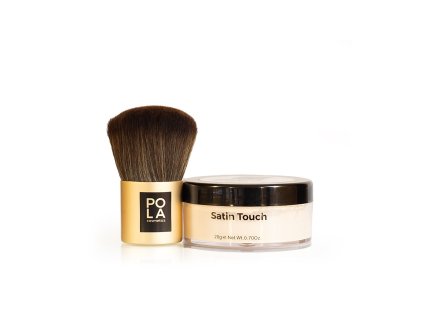 Pinsel Kabuki G1 und Satin Touch - HD powder