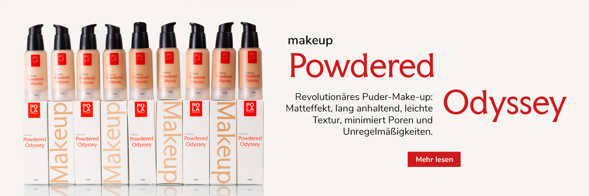 Powdered Odyssey Makeup