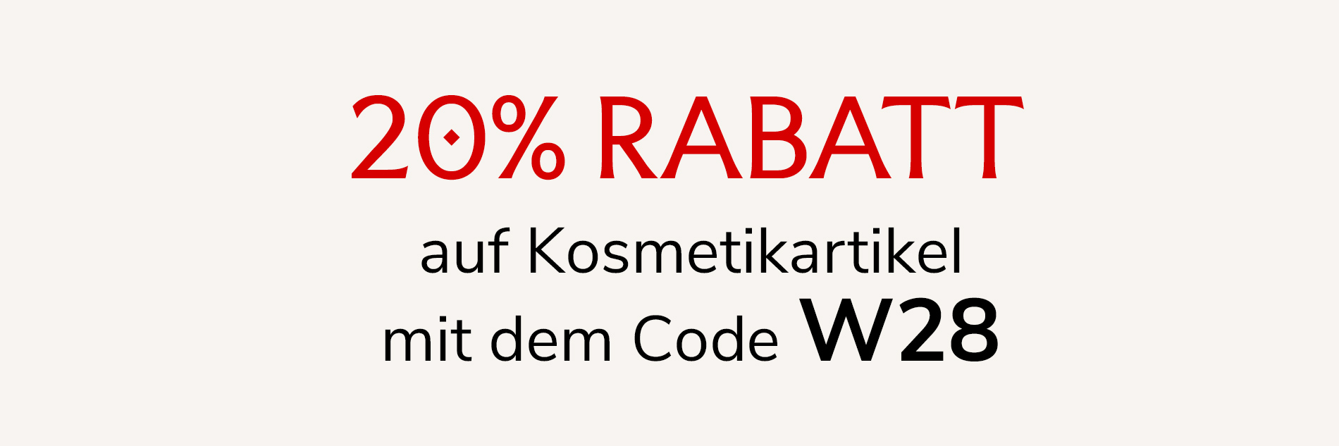 Rabatt 20%