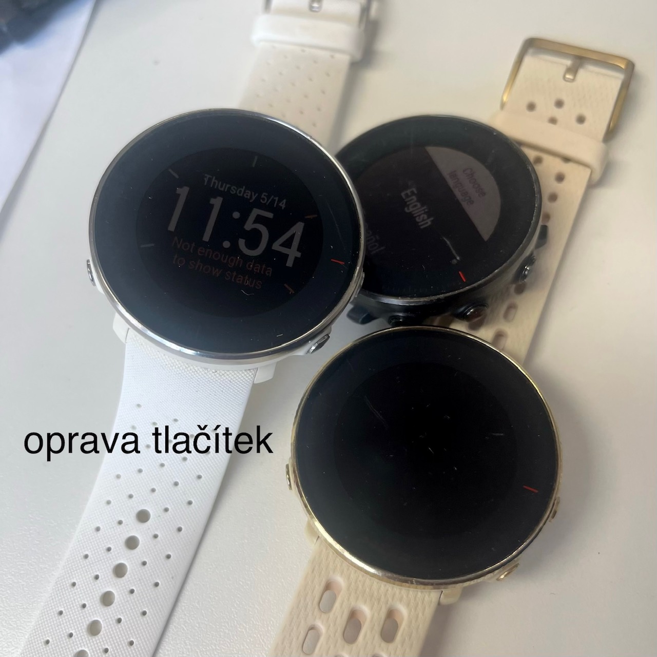 Oprava tlačítek Vantage M