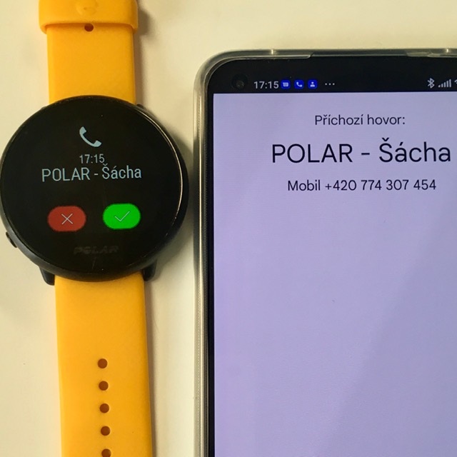 Polar, Xiaomi, notifikace (upozornění) a automatické připojování k telefonu