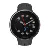 Polar Pacer Pro front black Watchface analog weather