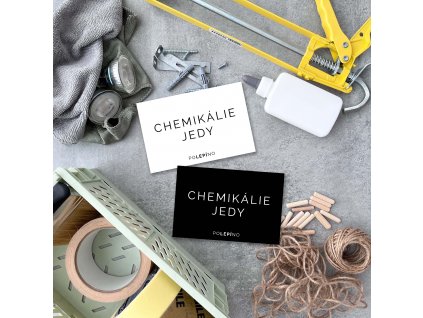 Chemikálie, jedy - nálepka na organizaci