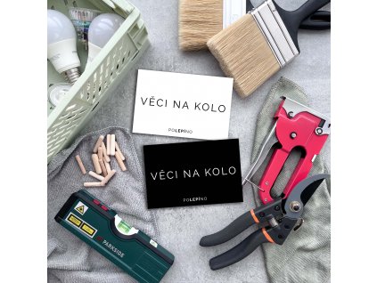 Věci na kolo - nálepka na organizaci