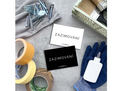 Zazimování - nálepka na organizaci