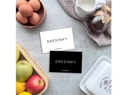 Dresinky - nálepka na organizaci
