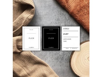 Puer - nálepka do koupelny