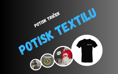 Potisk triček a textilu