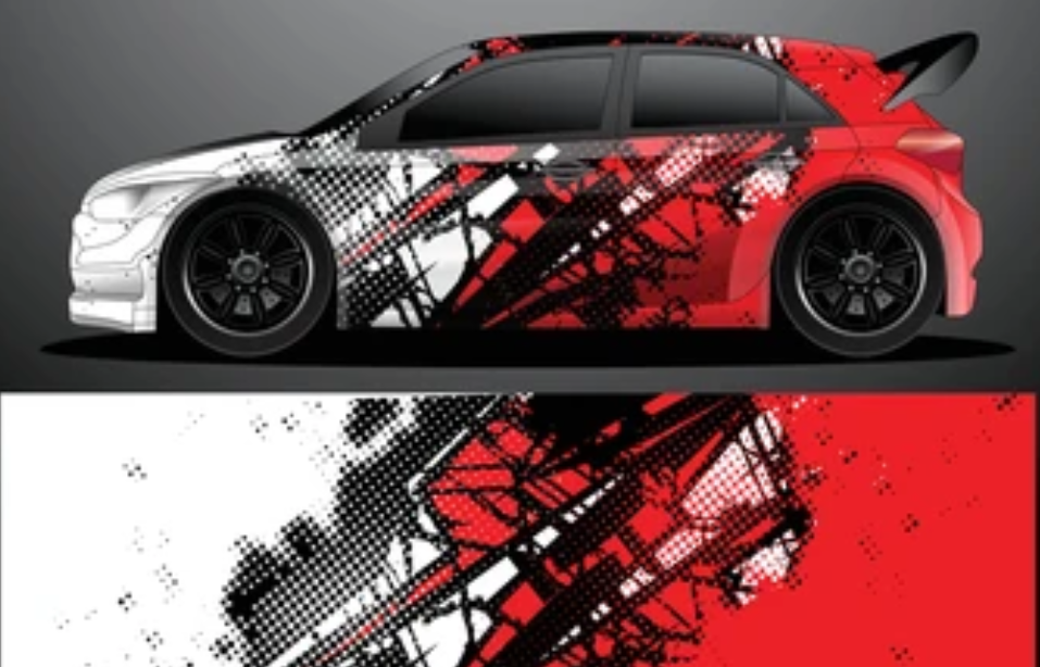 Custom polepy na auto