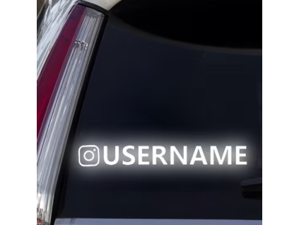 Instagram samolepka náhled