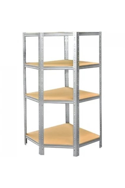 Rohový regál 155x90x60