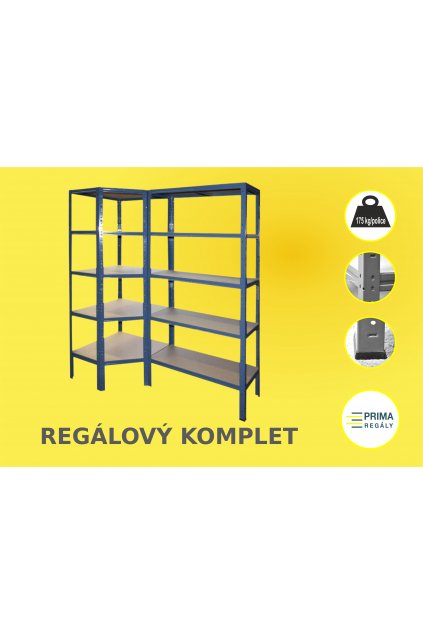 Regálový systém 180x130x40
