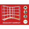 regálový systém 15 18 polic