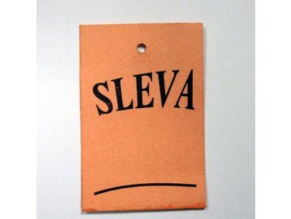 Visačky sleva 4060 oranžové