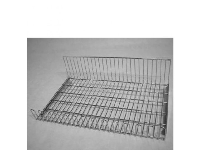Police drátěná 997 x 400 x 70 mm, s čelní a zadní opěrou