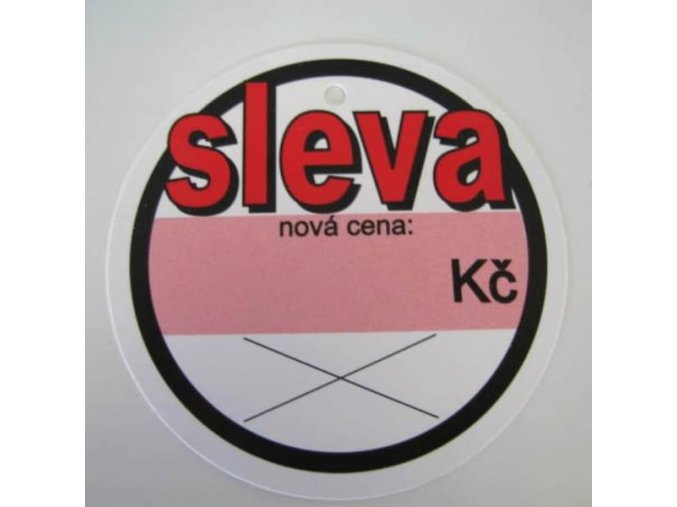 Visačky KRUH sleva