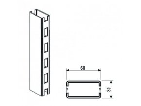 Stojina 60x30 / 1800 mm