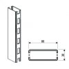 Stojina 80x30 / 2200 mm