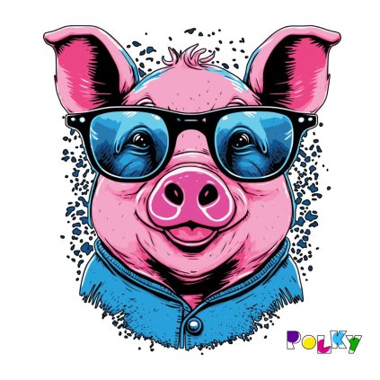hlava prasete se slunečními brýlemi 16x18 web