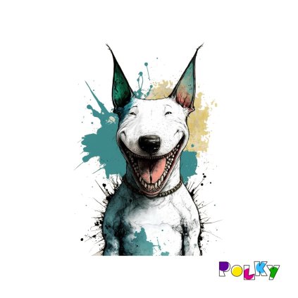 bulík se směje v barevných kaňkách XL 28x38 web