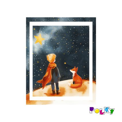 malý princ s lyškou L 22x28 web