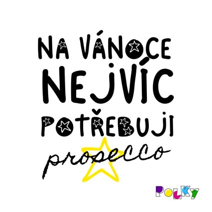 na vánoce nejvíc potřebuji černá S 9,5x10,5 web