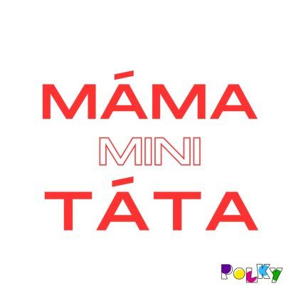 máma, tata, mini červená L 22x28 web