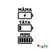 baterka mámi, táty a mimi M 16x22cm web