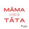 máma, tata, mini červená L 22x28 web