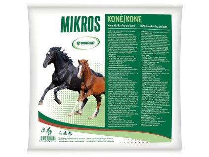 MIKROS Horse VDK pre kone 3 kg
