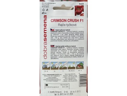 Paradajky CRIMSON CRUSH F1 kolíkové