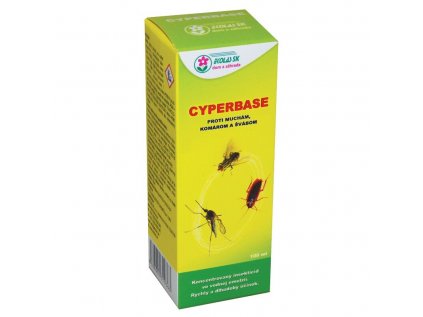 cyperbase postrek proti komarom mucham svabom 100 ml