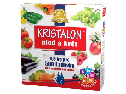 kristalon plod a kvet