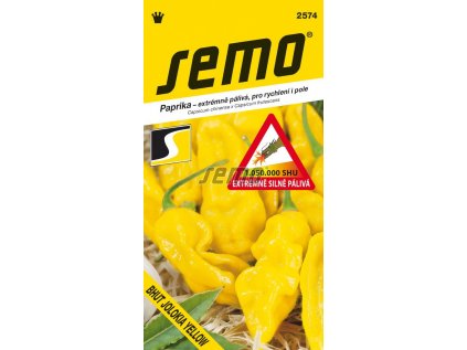 2574 semo zelenina paprika bhut jolokia yellow