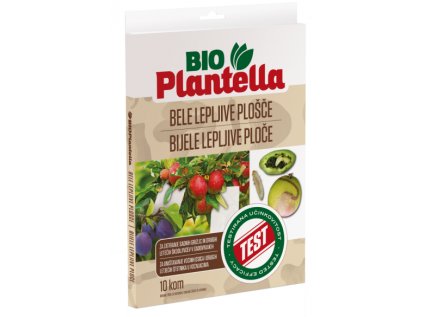 Bio Plantella Bele lepljive plosce 10kom SI HR