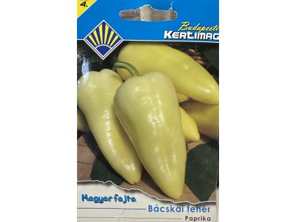 Paprika Bácskai fehér, sladká