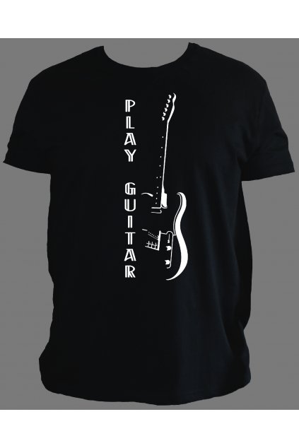 PLAY GUITAR (TELE) ÁRNYÉK FÉRFI FEKETE