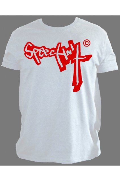 SPEECHN'T V2 PIROS MINTA FÉRFI FEHÉR