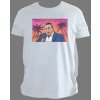 Orban Vonal Szigoru Szines Hatter Ferfi Feher